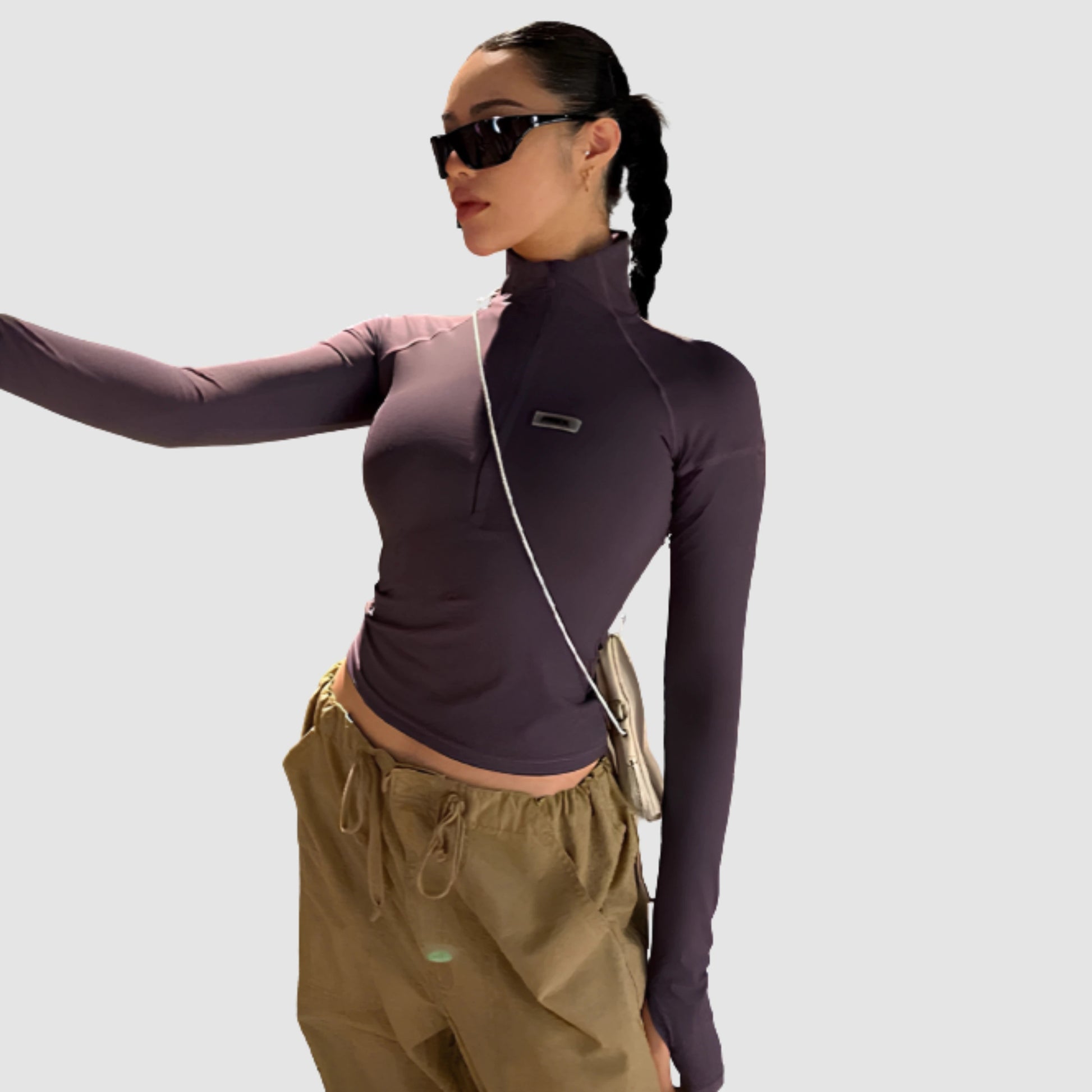 "Sleek" Crop Top Aliore Clothing