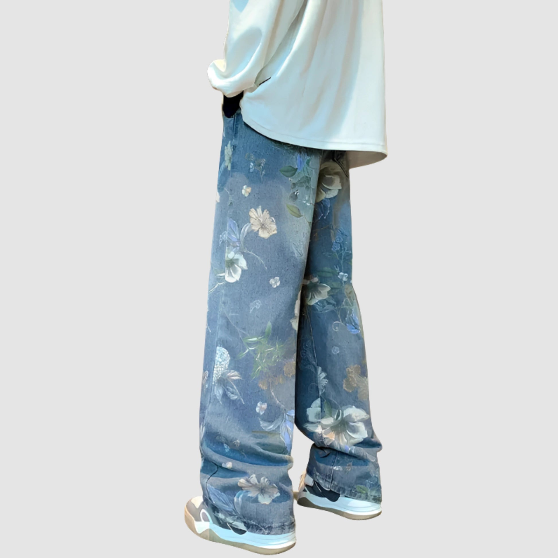 "Floral" Jean-Aliore Clothing