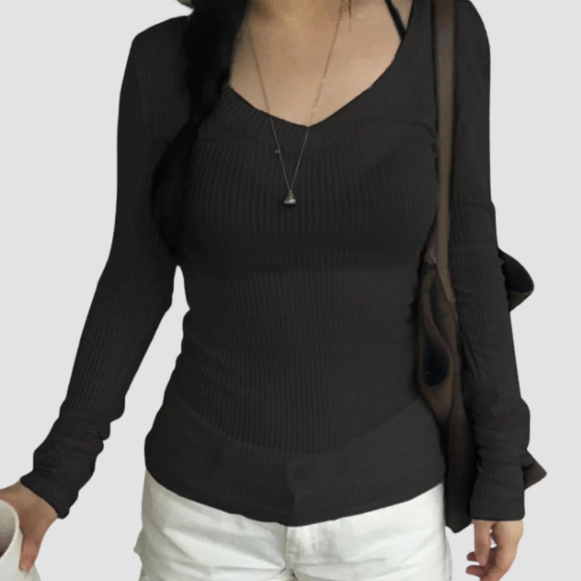 "V" Knit Aliore Clothing
