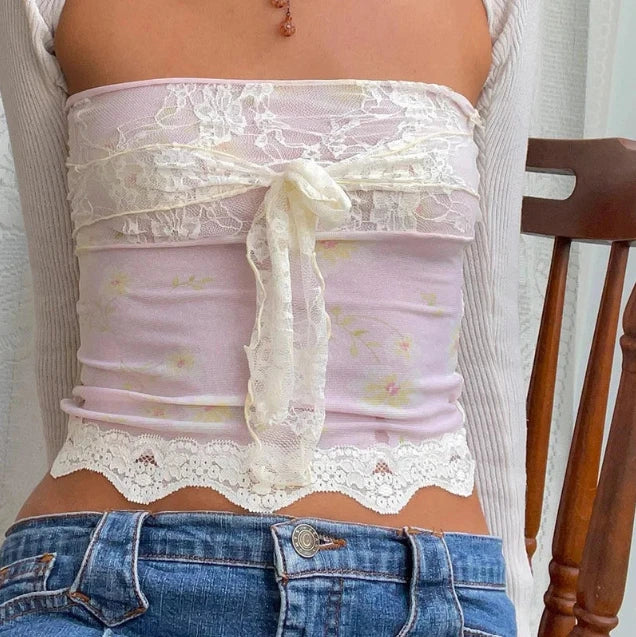 "Flower" Top Aliore Clothing